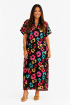 Winnie Sequin Maxi Caftan Dress - Bloom