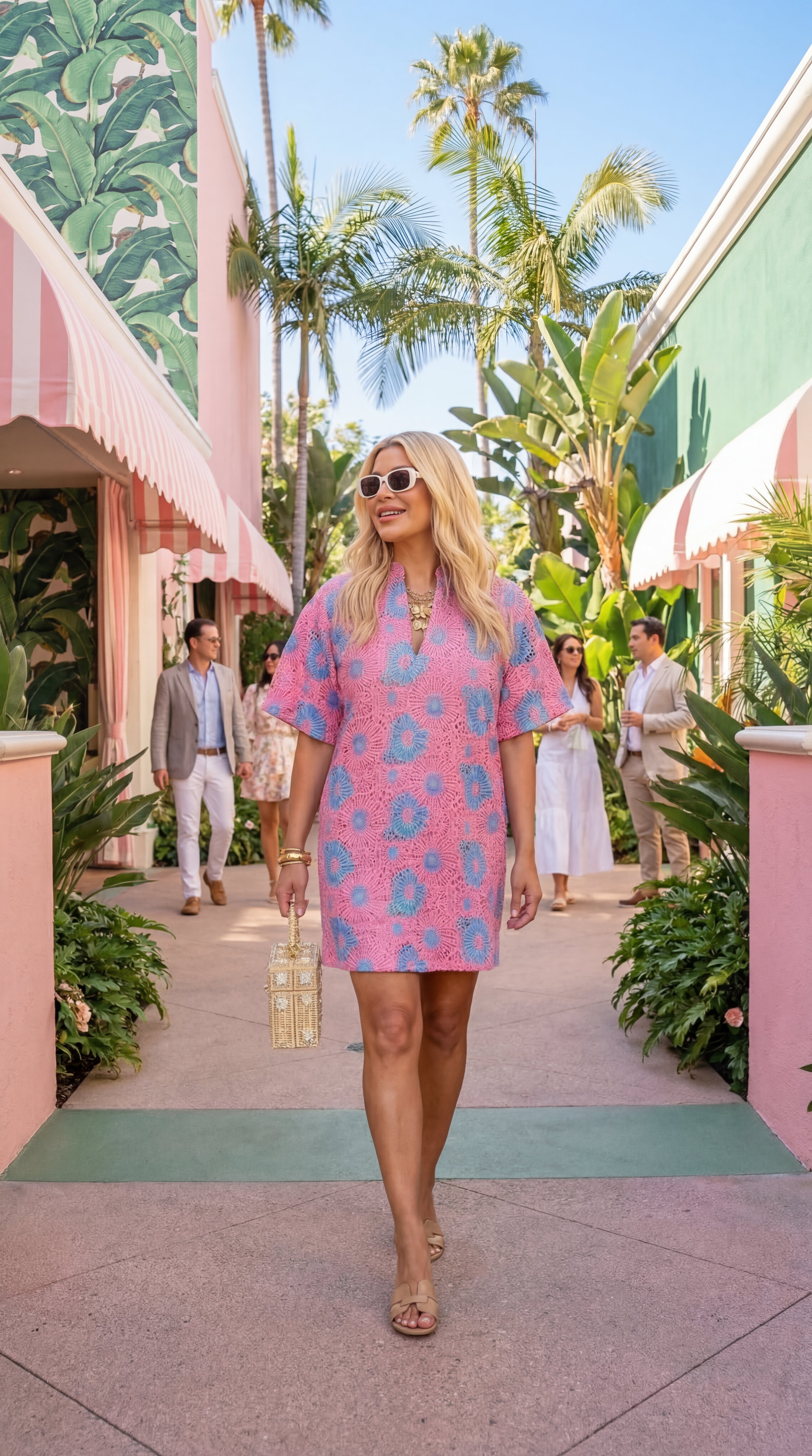 Lulu Petal Pink Mini Dress