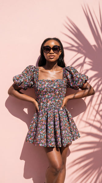 BuddyLove | Romeo Puff Sleeve Mini Dress