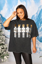 BuddyLove Travis Oversized Graphic Tee - Nutcrackers Metallic