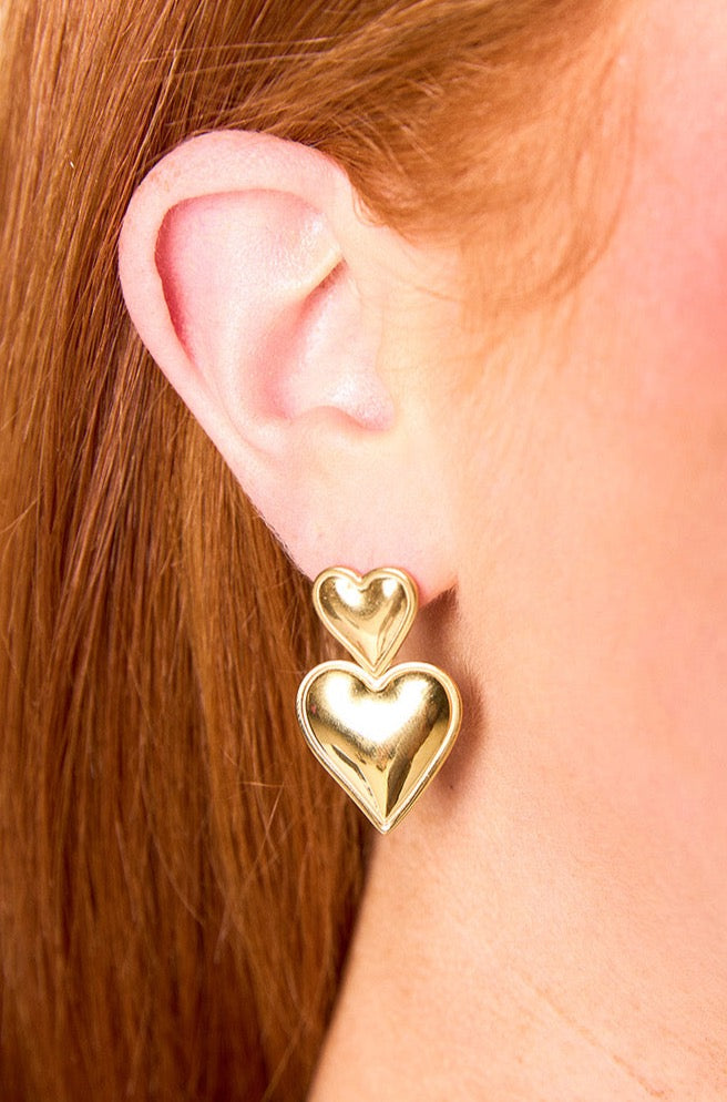 Esme Statement Earrings - Gold