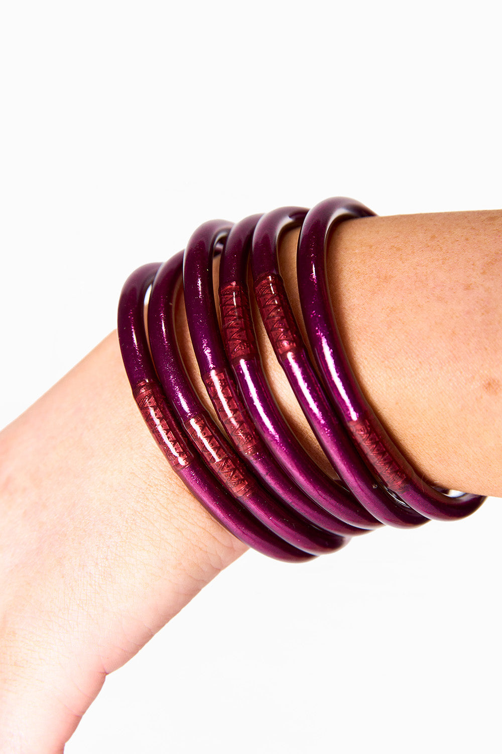 Locking Cage Bracelet | Rose Gold with Pink Sapphires on Posts - Rachel  Katz Jewelry