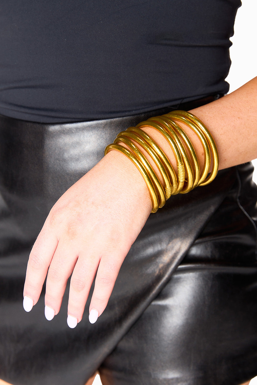 BuddyLove X BuDha Girl | All Weather Bangles | Gold