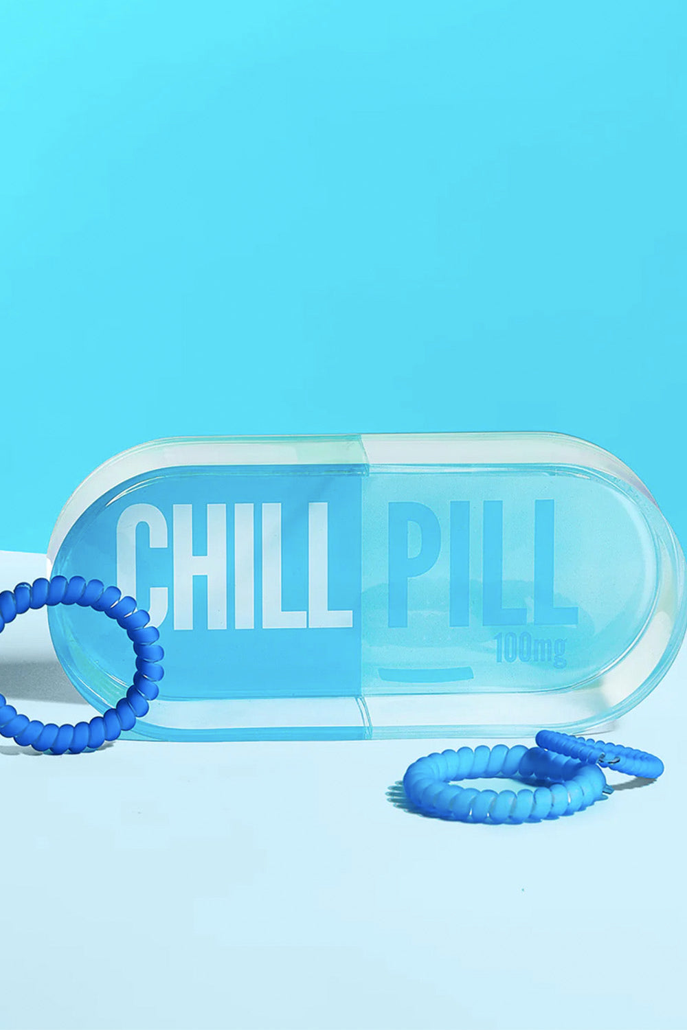 Chill Pill Trinket Tray - Blue