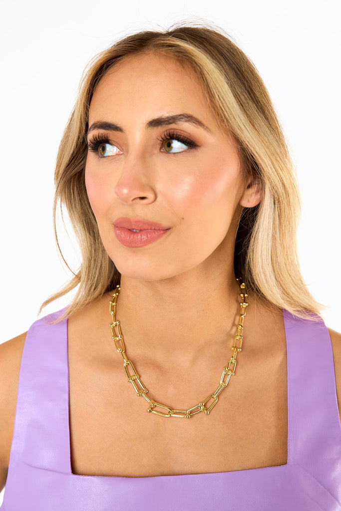 Gia Necklace - Gold