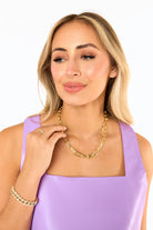 Gia Necklace - Gold