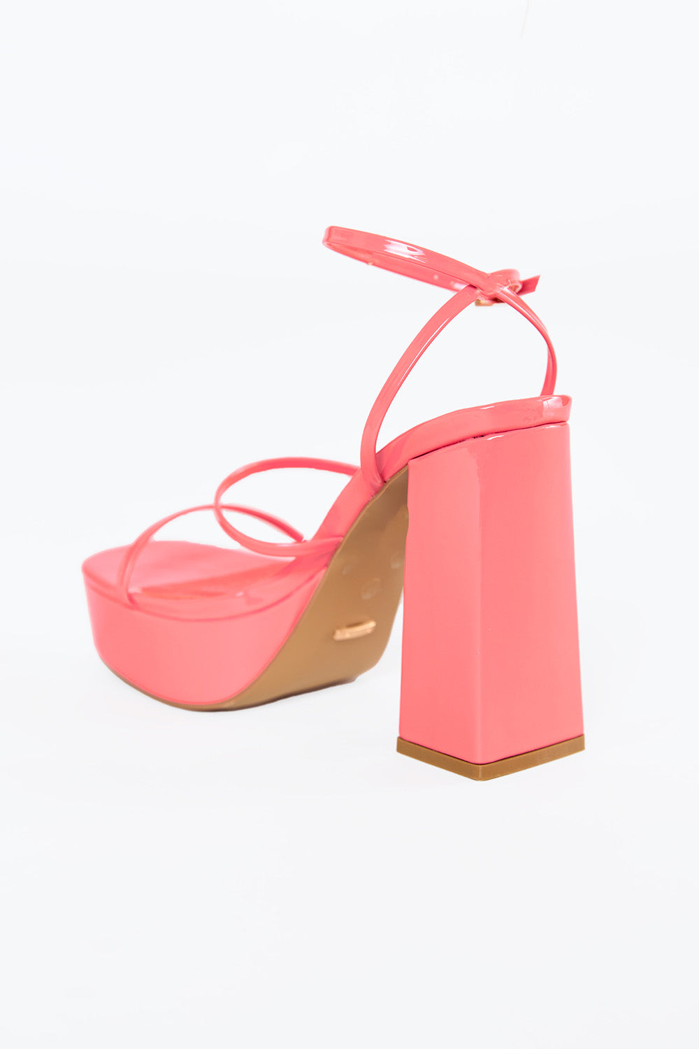 Vincija Platform Heel - Coral