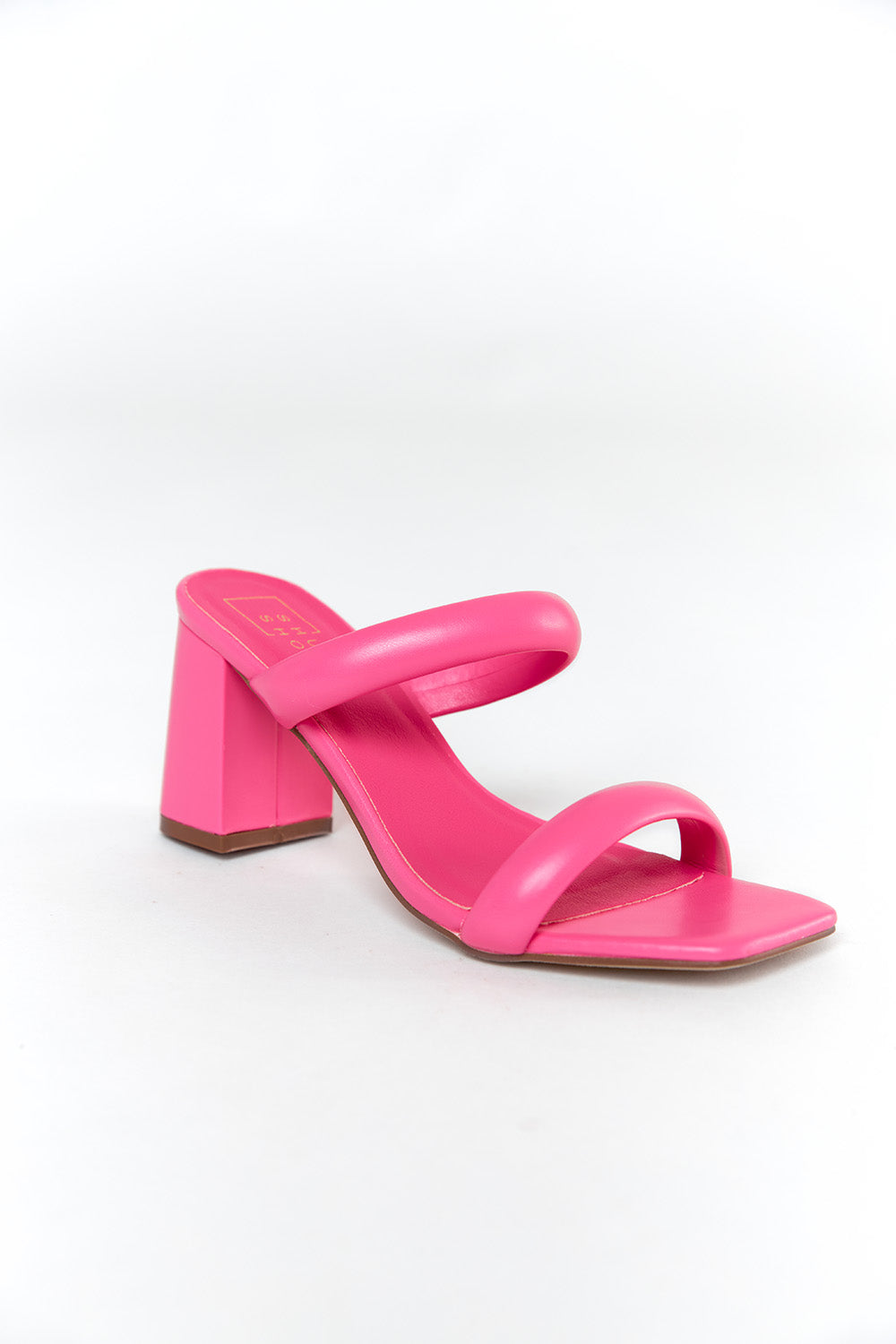 BuddyLove X ShuShop Farah Heels Bright Pink – BuddyLove