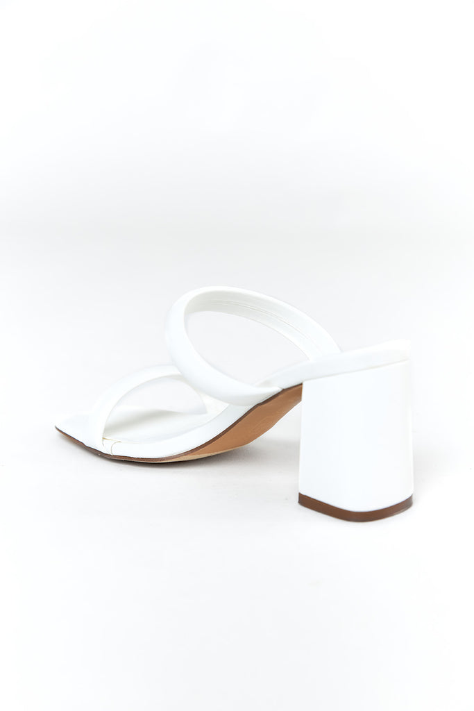 Farah Heels - White