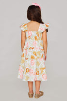 BuddyLove Nori Girl's Dress - Creamsicle