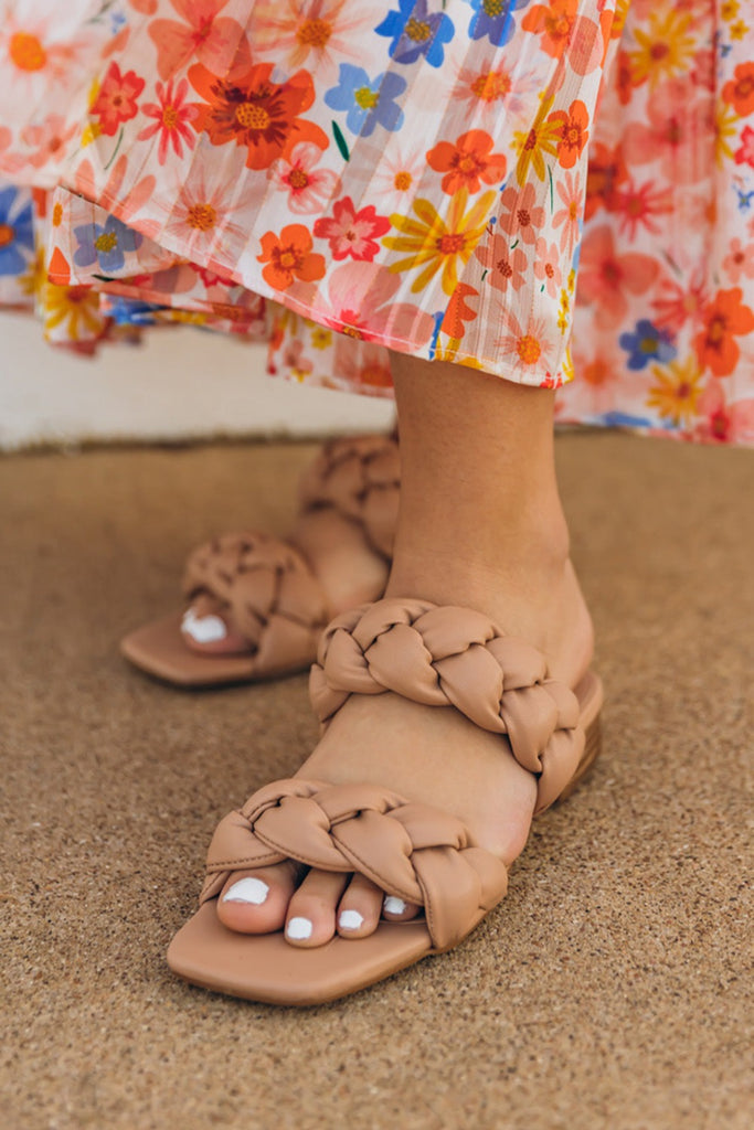 Cancan Sandals - Taupe