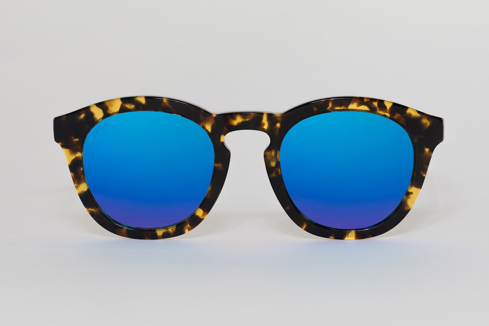 BuddyLove Val Acetate Framed Sunglasses - Blue,Blue
