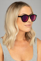 BuddyLove Val Acetate Framed Sunglasses - Pink