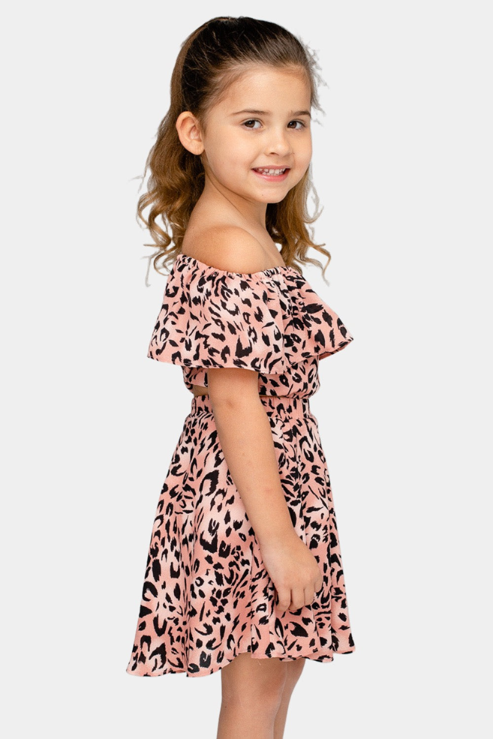 BuddyLove Kids Ainsley Top and Skirt Set - Kitty