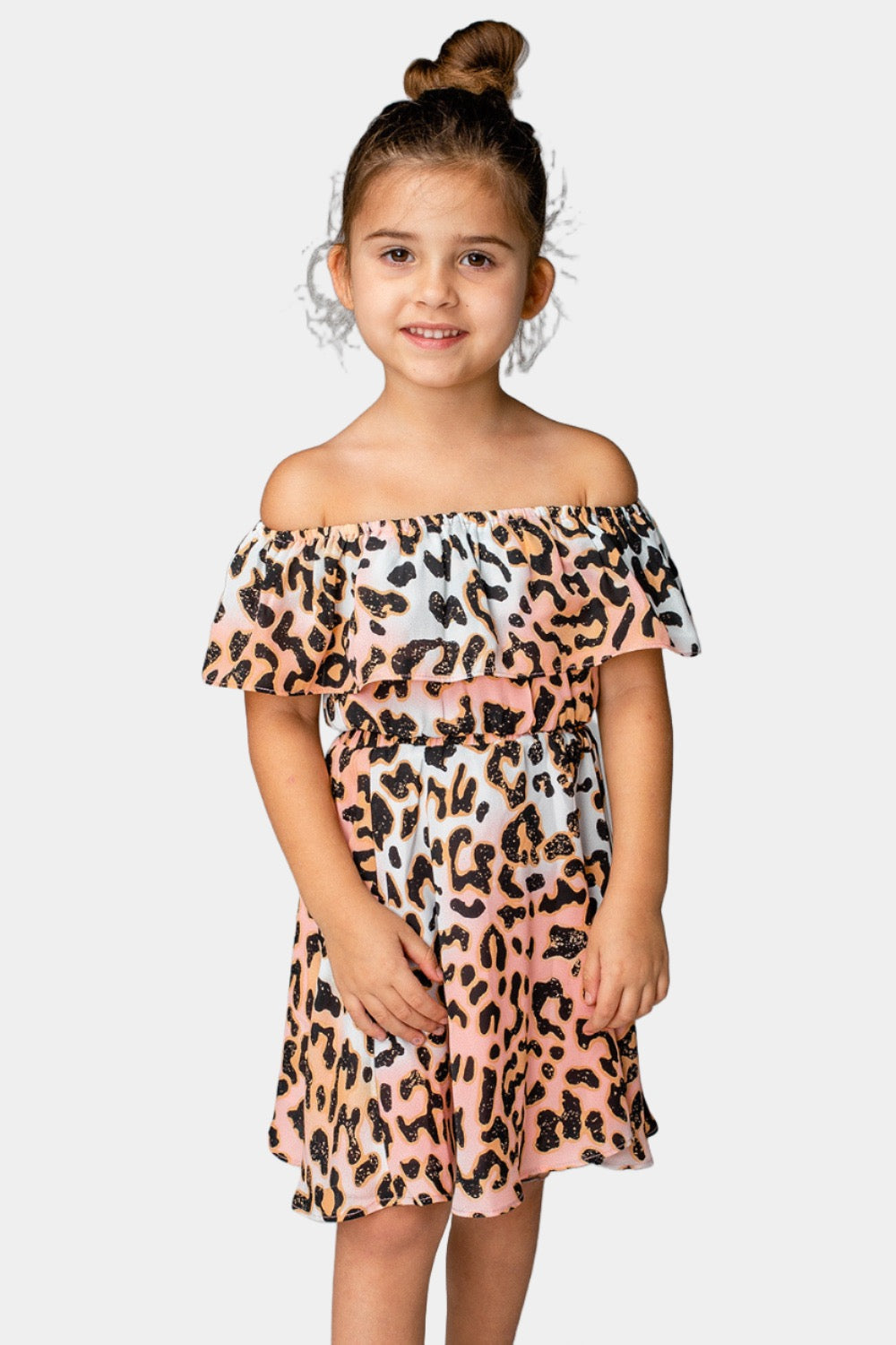 BuddyLove Ainsley Girl's Top and Skirt - Dreamsicle