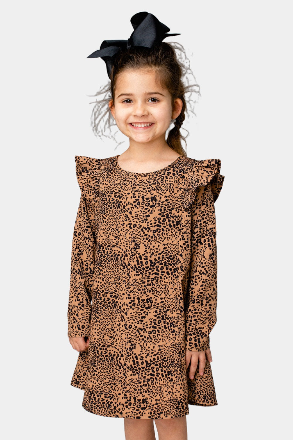 BuddyLove Logan Girl's Dress - Tawny