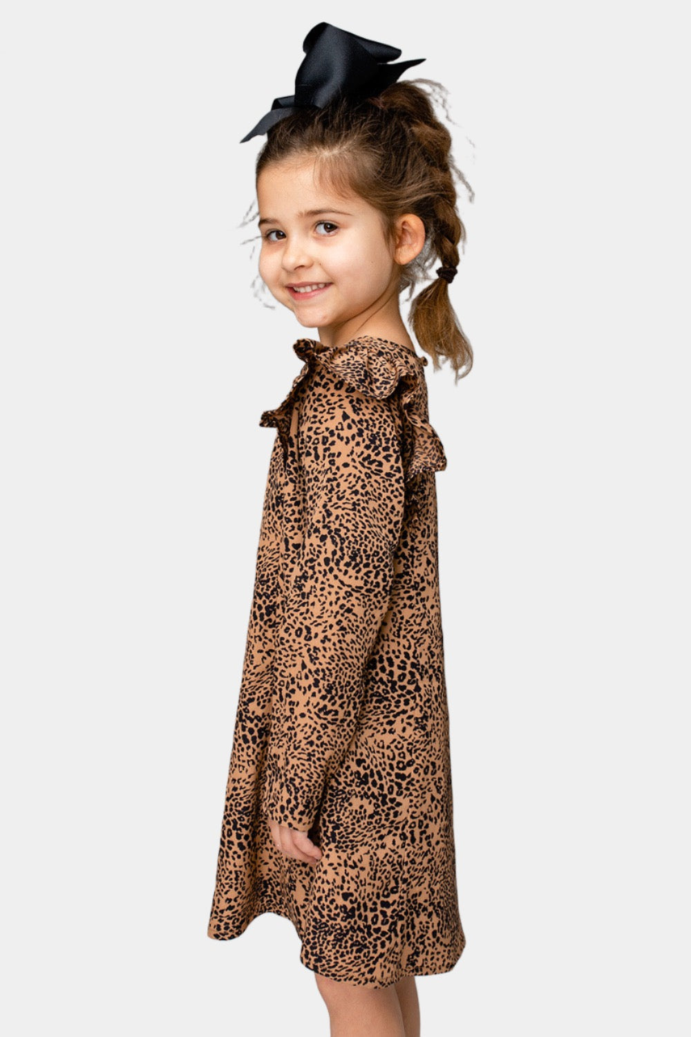 BuddyLove Logan Girl's Dress - Tawny