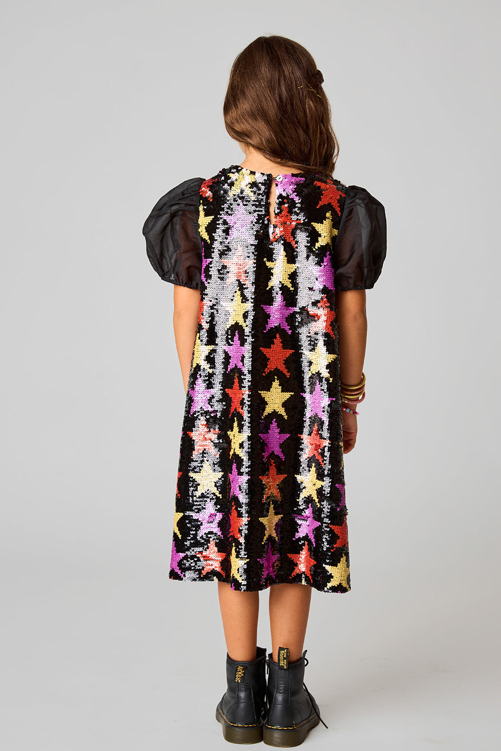 BuddyLove Gigi Sequin Girls Dress - Fortune Teller