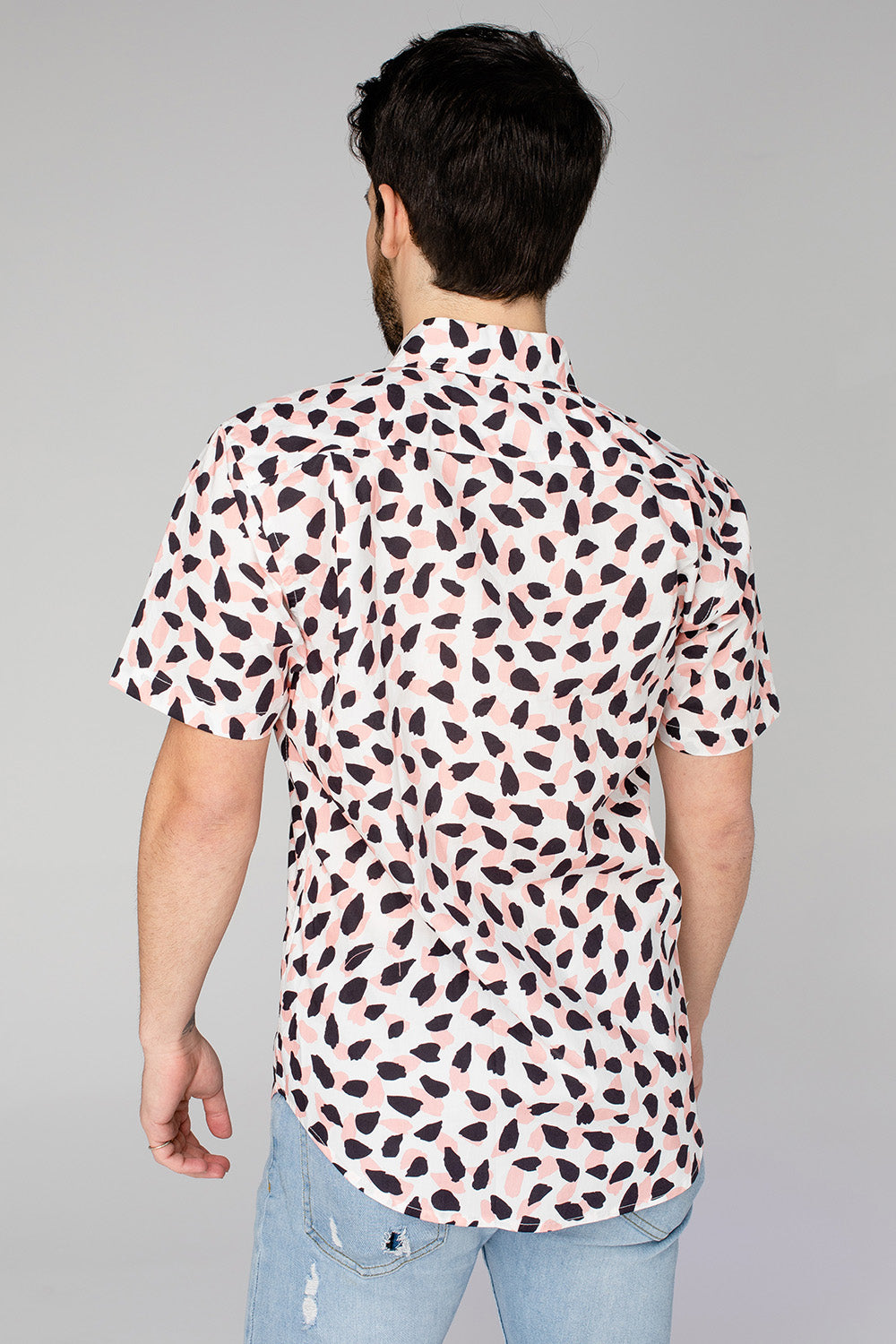 BuddyLove Robert Button Down Dress Shirt - Flamingo