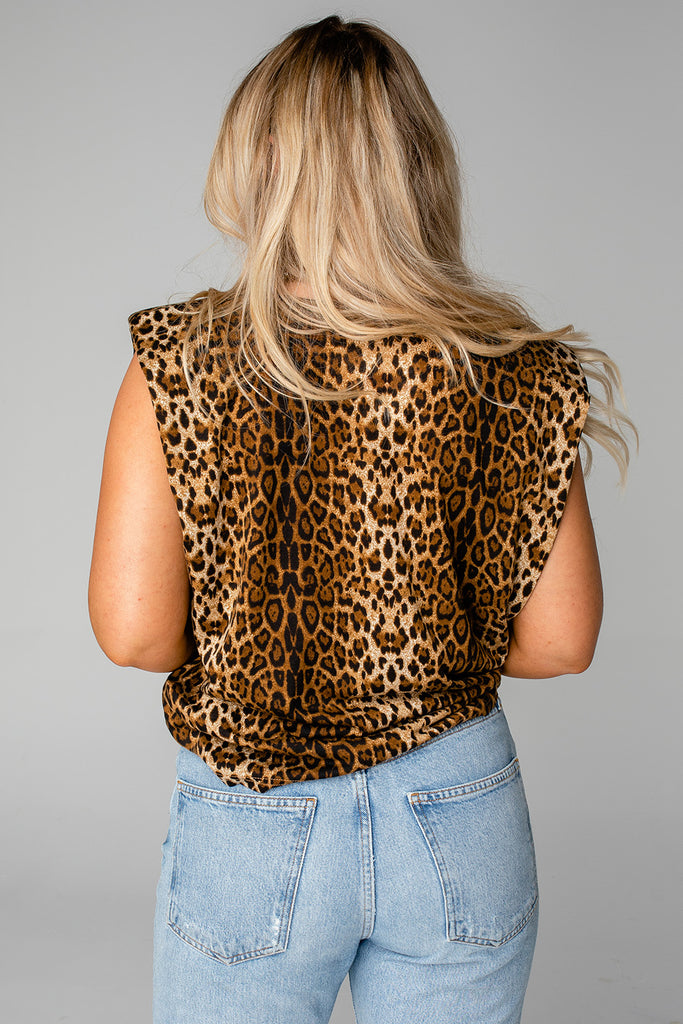 BuddyLove Lucy Muscle Top - Leopard