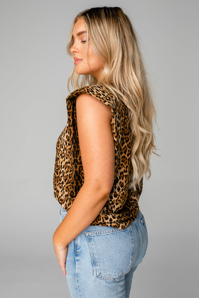 BuddyLove Lucy Muscle Top - Leopard
