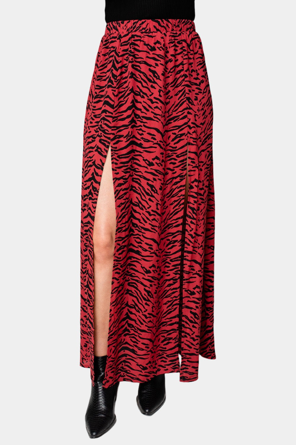 BuddyLove Bridget Maxi Skirt - Tigers Blood