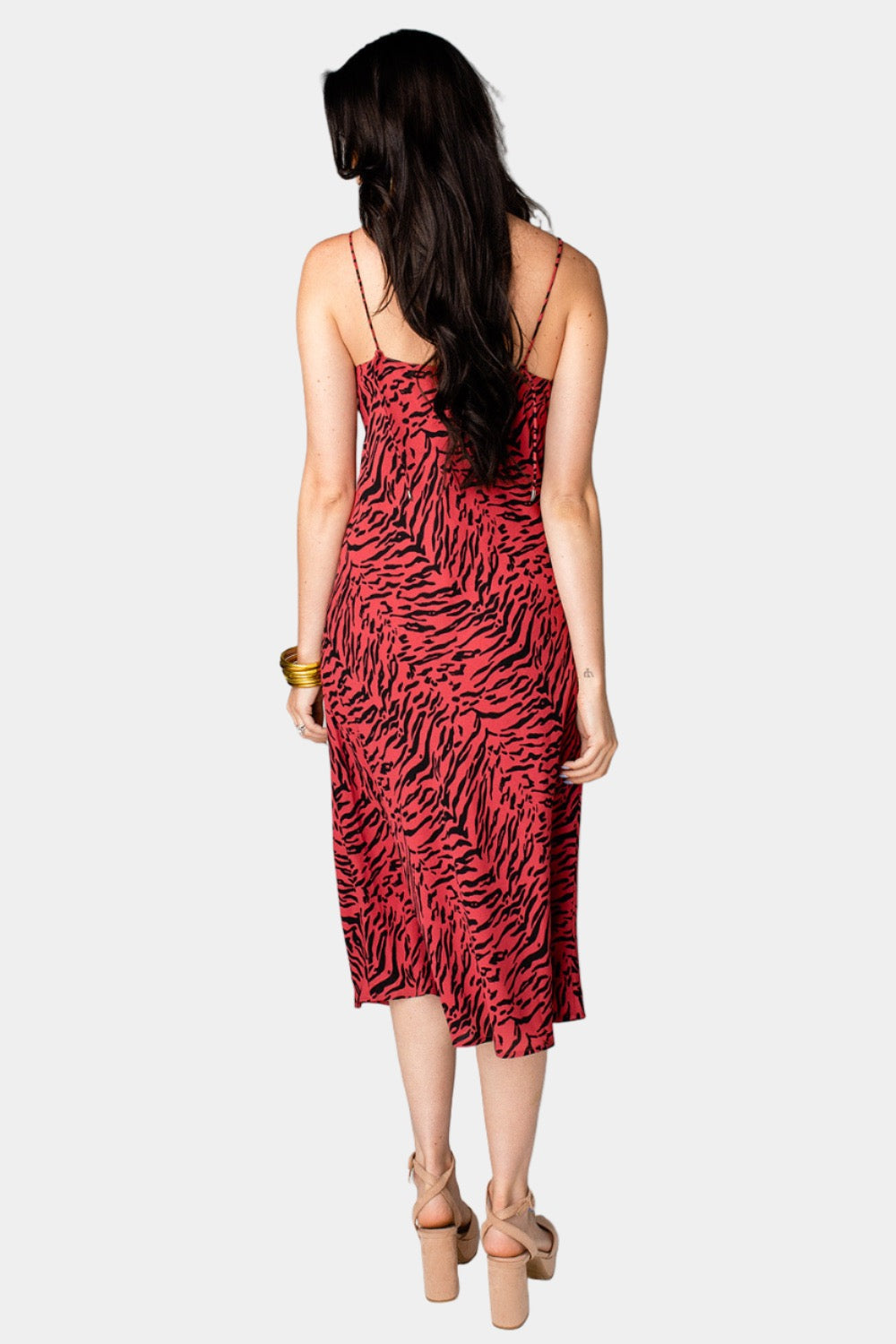 BuddyLove Tiff Midi Slip Dress - Tigers Blood