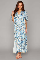 BuddyLove Pamela Caftan Maxi Dress - Santorini