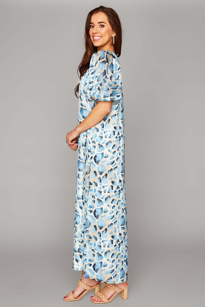 BuddyLove Pamela Caftan Maxi Dress - Santorini