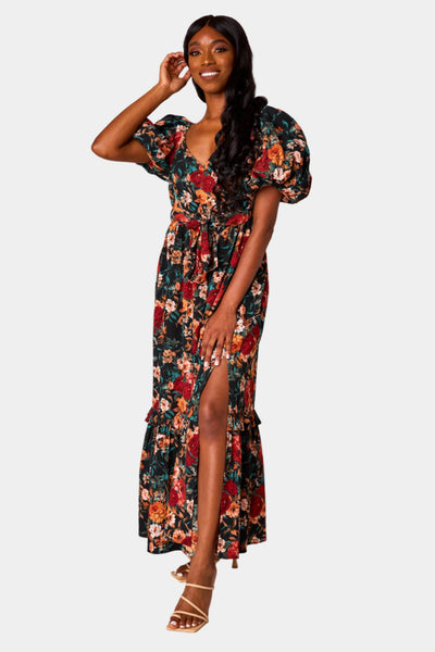 Sydney Puff Sleeve Maxi Dress