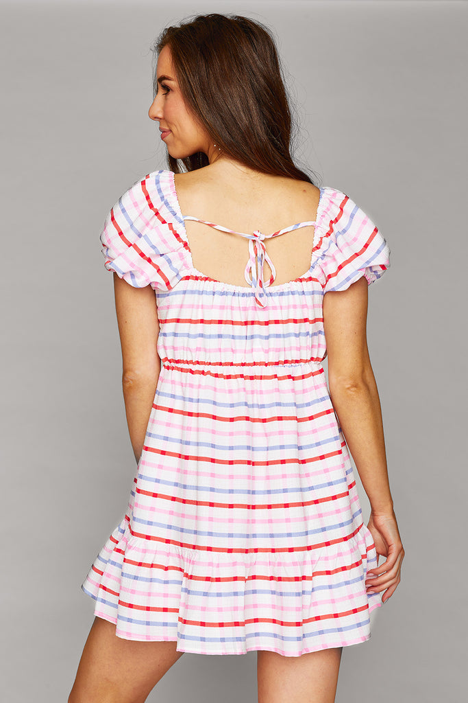 BuddyLove Dorothy Short Sleeve Mini Dress -  USA