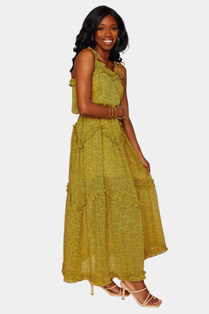 Wild thing strappy maxi dress Clearance