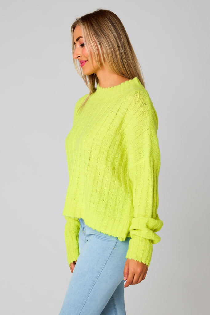BuddyLove Hadley Knit Sweater - Citrus