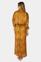 BuddyLove Jude Long Sleeve Maxi Dress - Snake Charmer