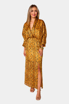 BuddyLove Jude Long Sleeve Maxi Dress - Snake Charmer