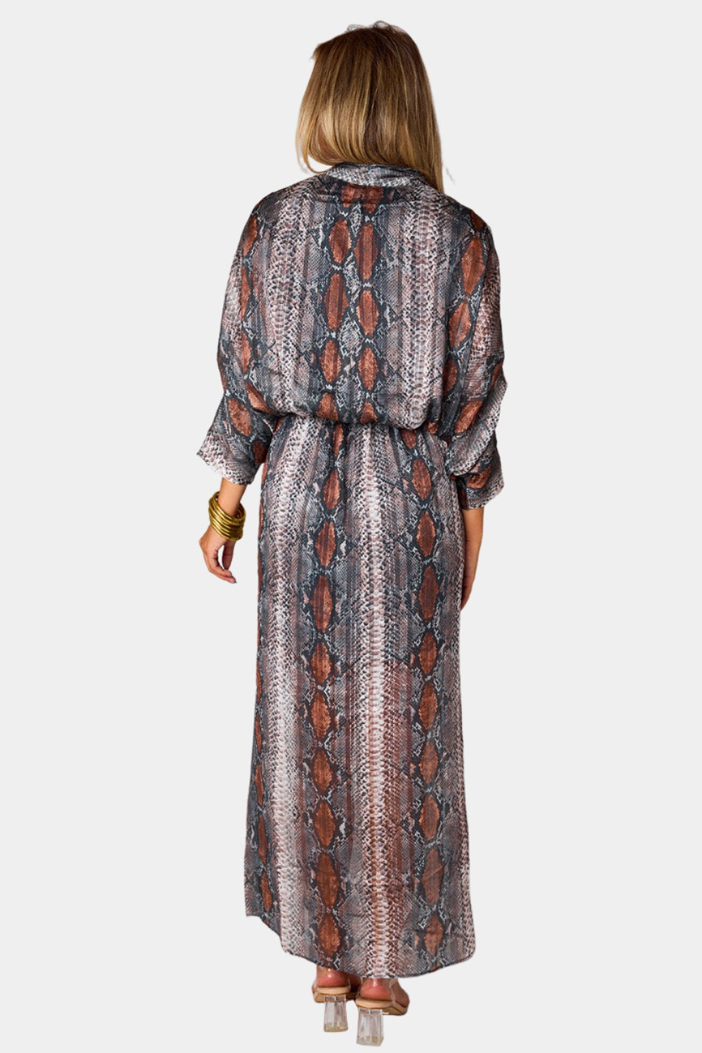 BuddyLove Jude Long Sleeve Maxi Dress - Slinky