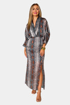 BuddyLove Jude Long Sleeve Maxi Dress - Slinky