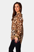 BuddyLove Portia Loose Button Up Top - Prowl