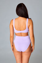 BuddyLove Ora Scoop Neck High Waisted Bikini - Lavender