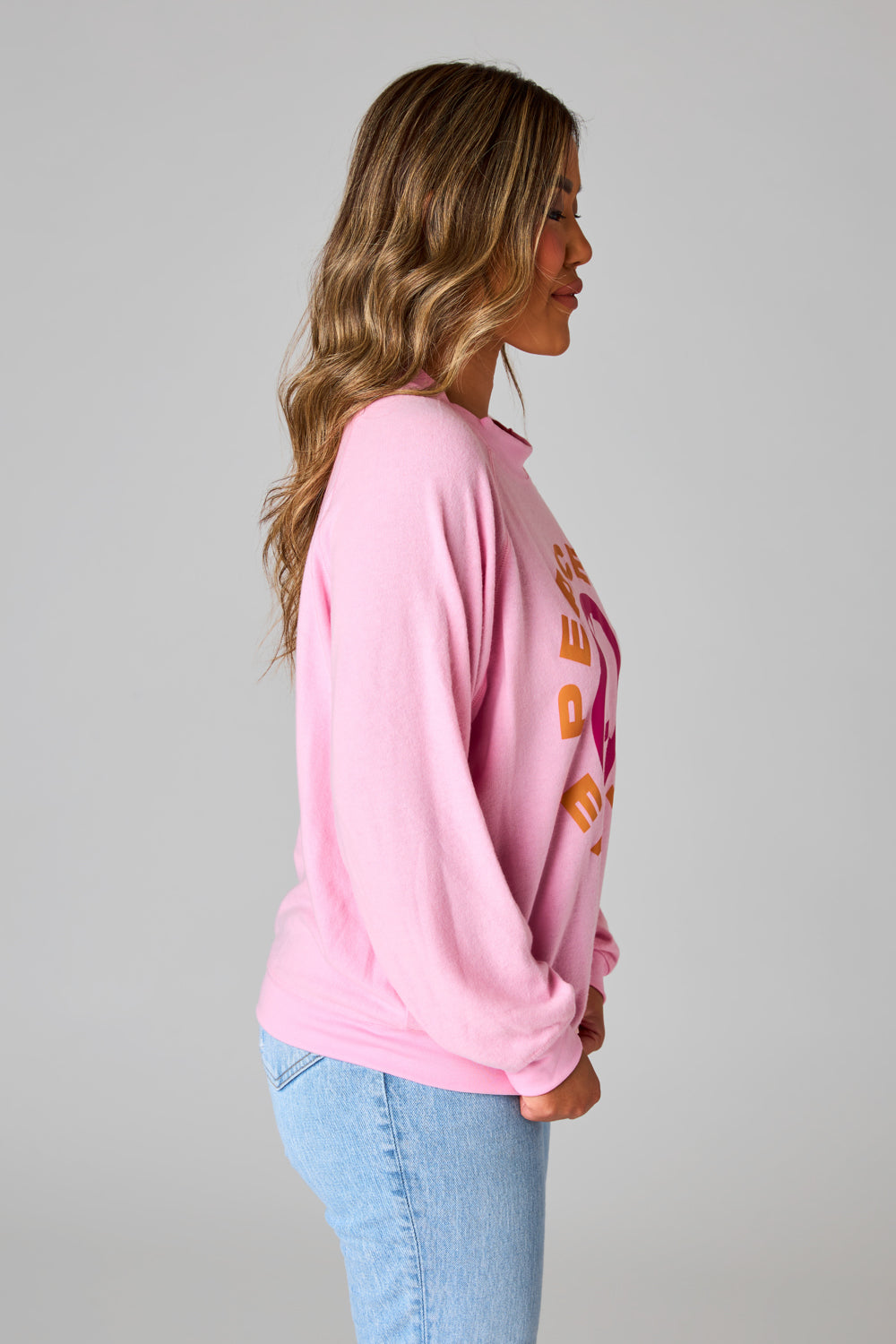 BuddyLove Courtney Graphic Sweatshirt - Peace on Earth