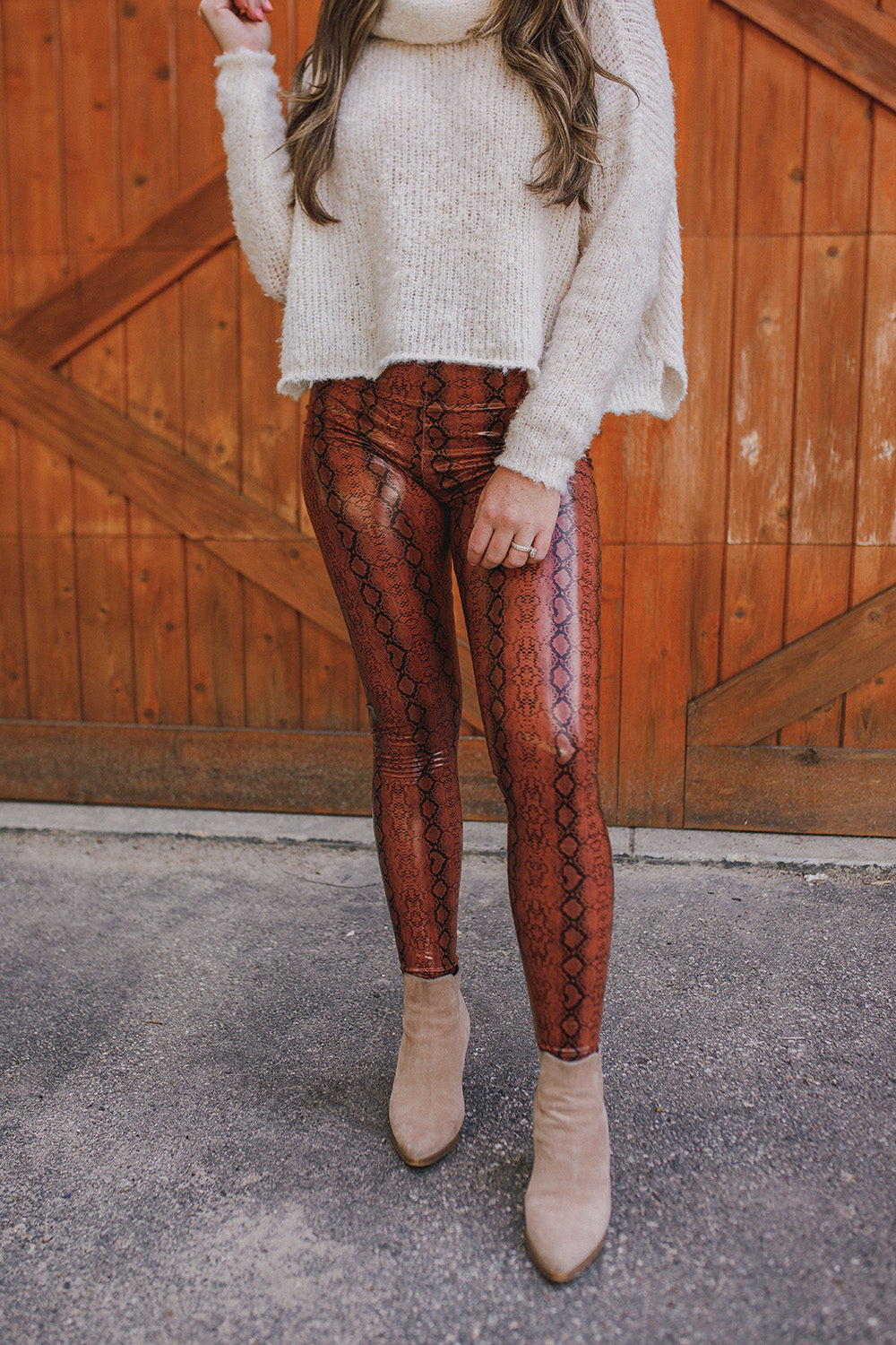 BuddyLove, Mila Patent Vegan Leather Legging