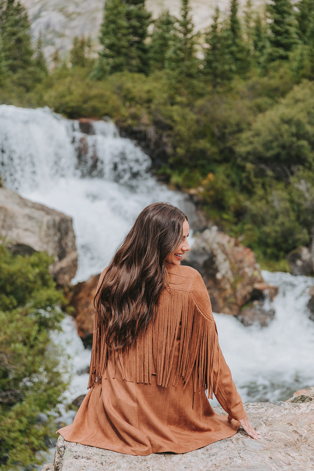 BuddyLove Dutton Fringe Suede Jacket - Cocoa