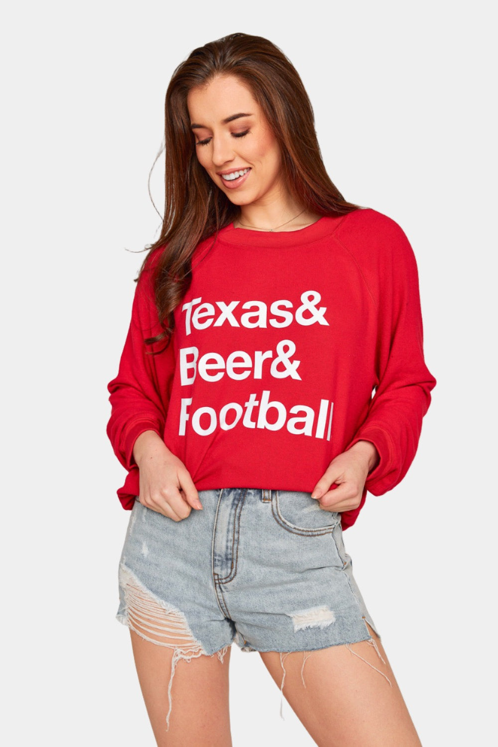 BuddyLove Gene Graphic Sweatshirt - Texas Beer Football