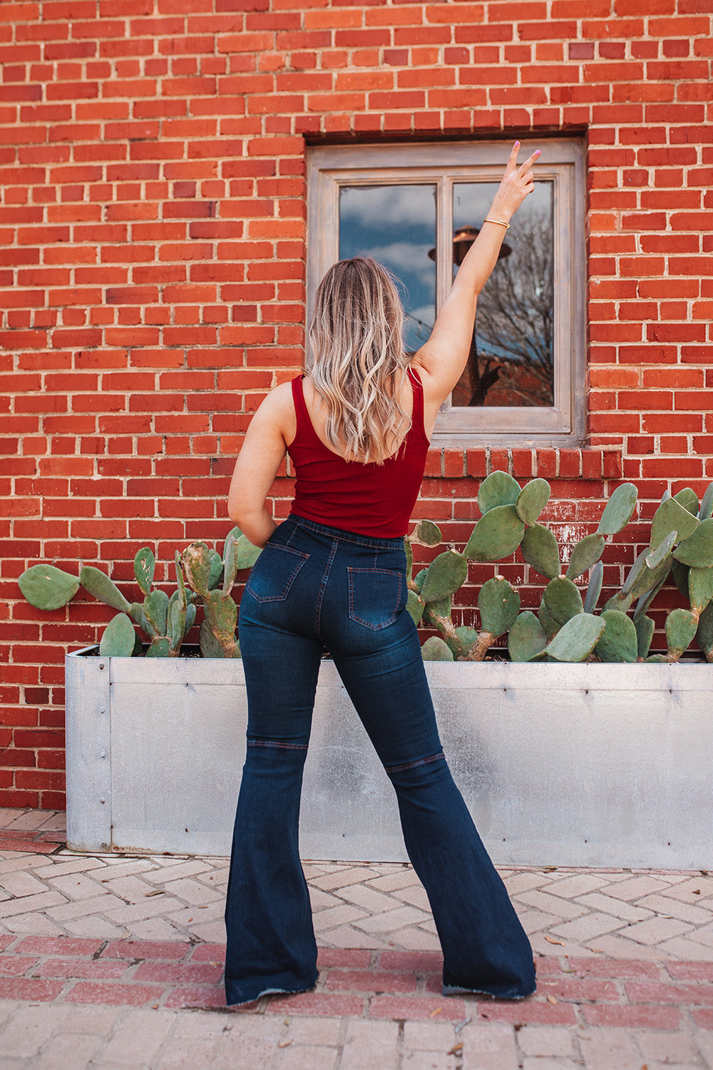 BuddyLove Moonshine High-Waisted Flare Jeans - Dark Wash