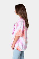 BuddyLove Tweety Oversized Tie-Dye Tee - Don't Funk With My Heart