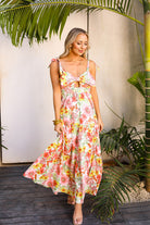 BuddyLove Hamptons Tie-Shoulder Maxi Dress - Whimsy